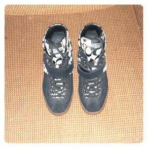 Coach wedge sneakers